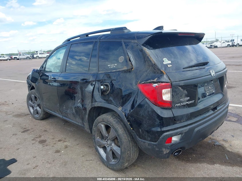 HONDA PASSPORT 2021 VIN 5FNYF8H96MB041047