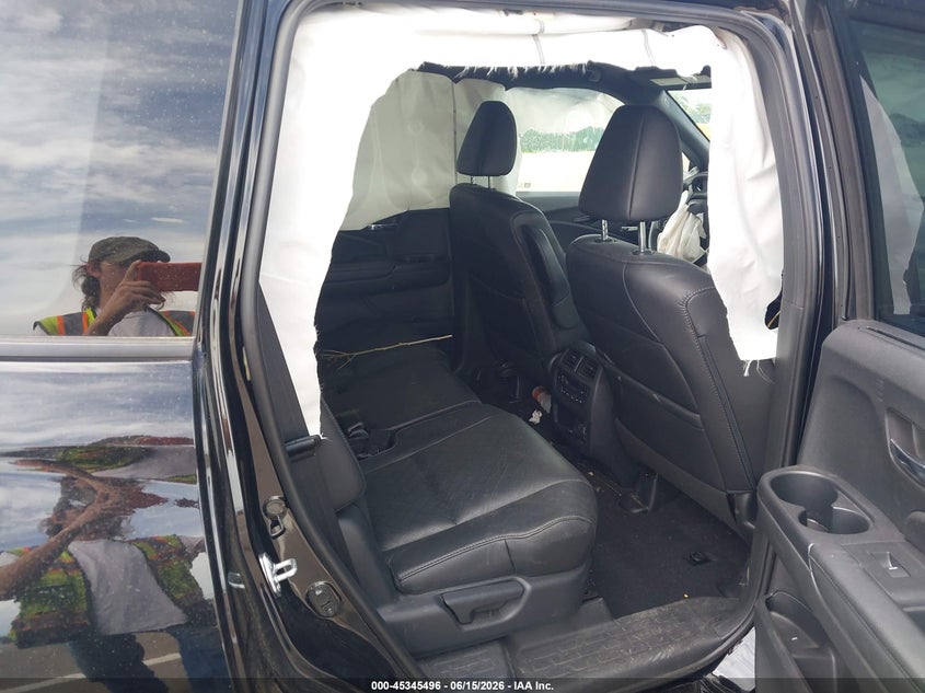 2021 Honda Passport Awd Touring VIN: 5FNYF8H96MB041047 Lot: 45345496