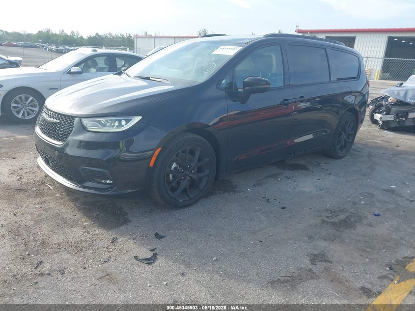 Vin: 2c4rc1bg8pr507906, lot: 45843451, chrysler pacifica touring l 20232