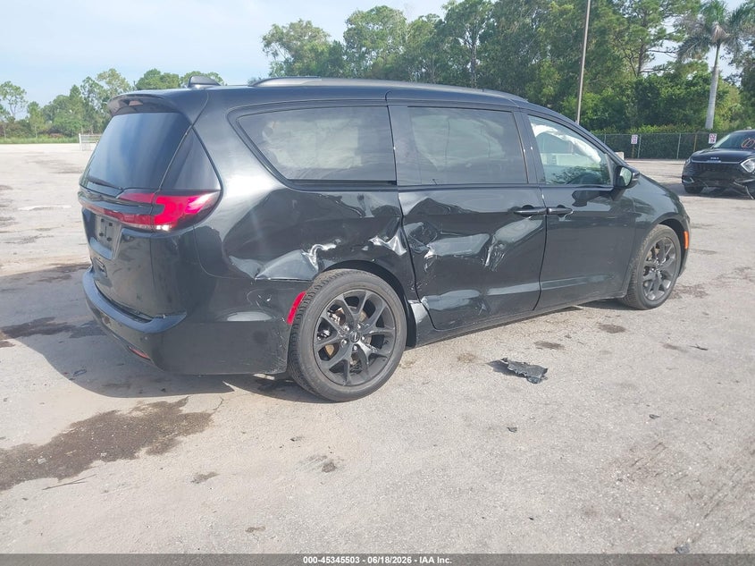 Vin: 2c4rc1bg8pr507906, lot: 45843451, chrysler pacifica touring l 20234