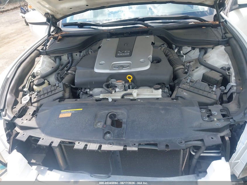 2012 Infiniti G37X VIN: JN1CV6EL0CM471960 Lot: 45345594