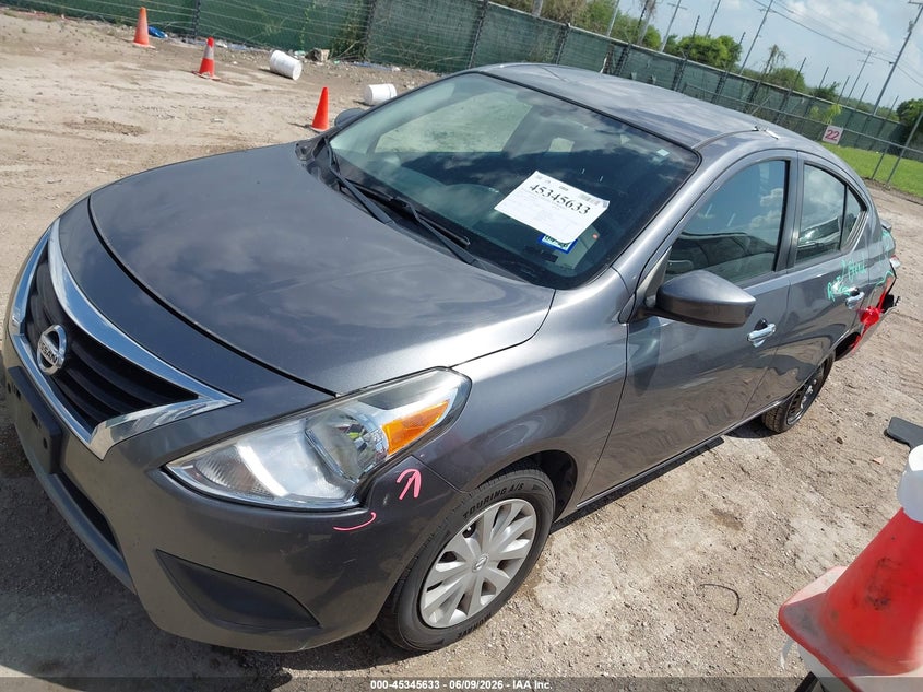 Vin: 3n1cn7ap1jl852528, lot: 45843580, nissan versa 1.6 sv 20182