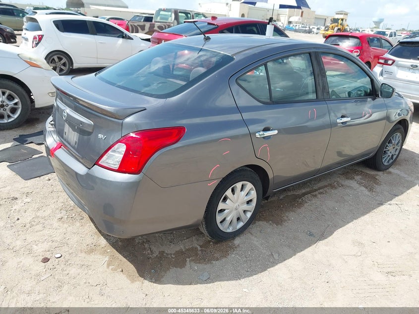 Vin: 3n1cn7ap1jl852528, lot: 45843580, nissan versa 1.6 sv 20184
