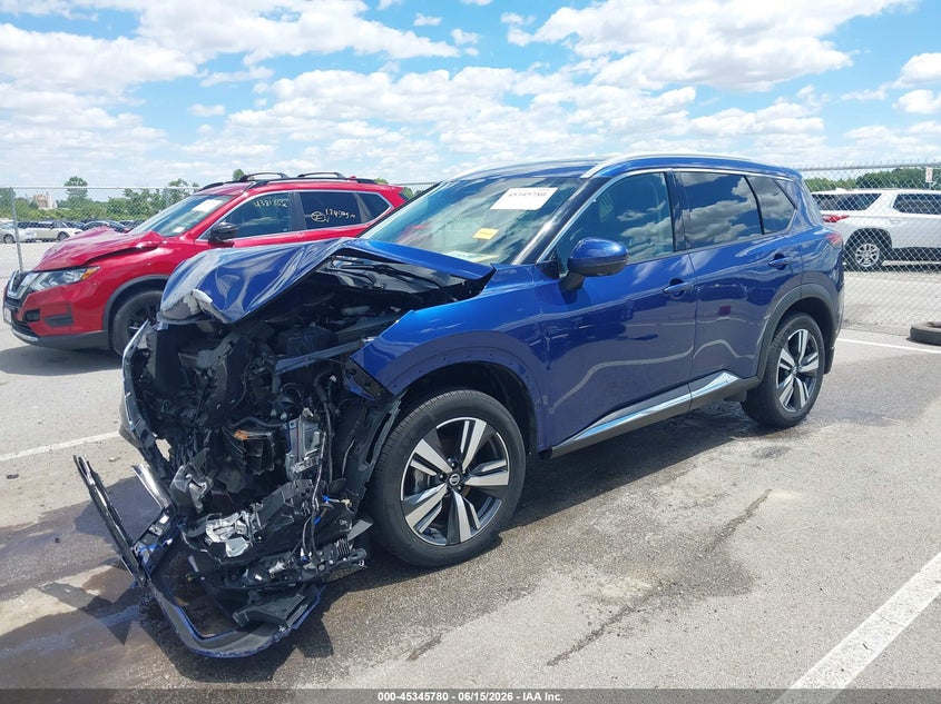 2021 NISSAN ROGUE auction photo 2