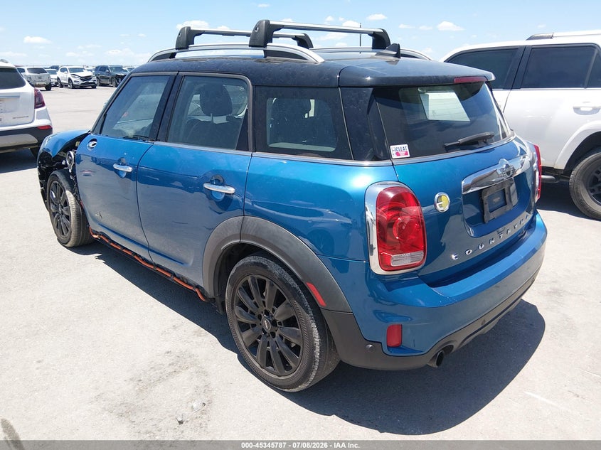VIN WMZYU7C55K3F93530 2019 MINI E COUNTRYMAN COOPER S