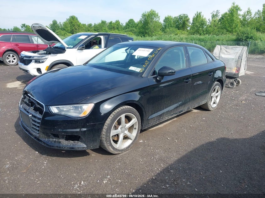 Vin: wauacgff8f1115106, lot: 45843746, audi a3 1.8t premium 20152