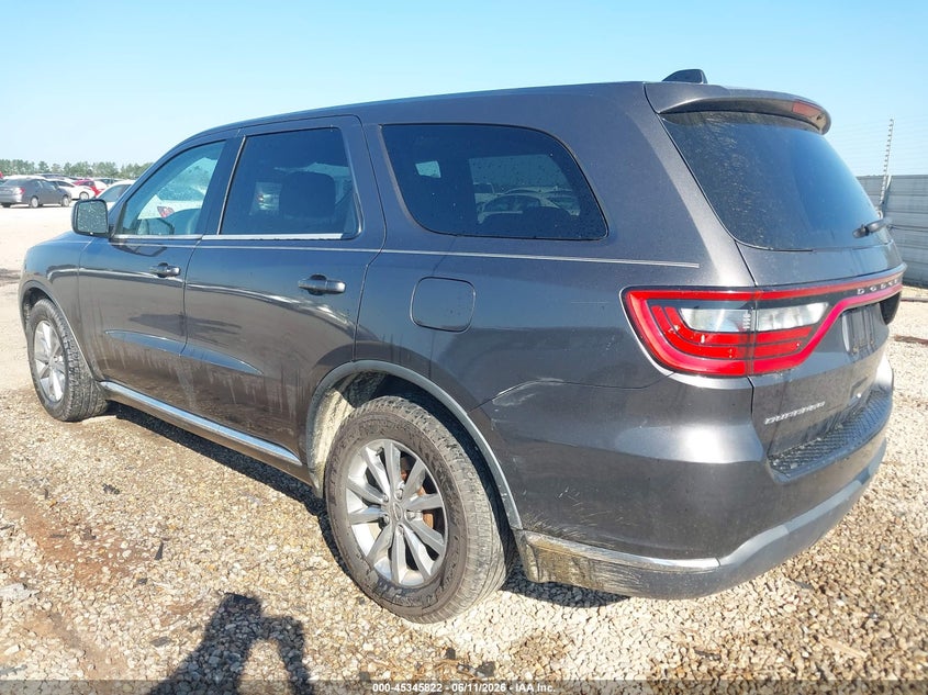 Vin: 1c4rdhag7hc878539, lot: 45843769, dodge durango sxt rwd 20173