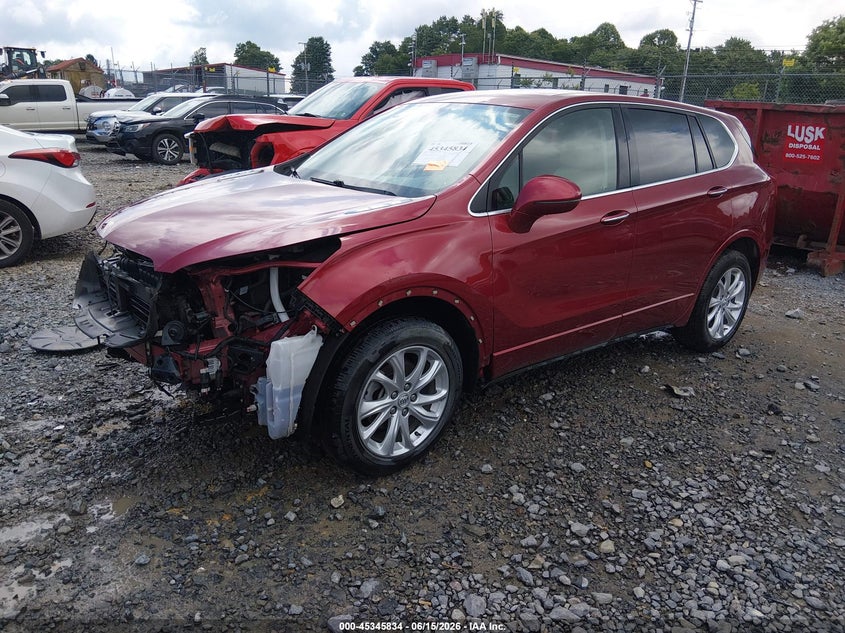 Vin: lrbfx1sa4ld061719, lot: 45843781, buick envision awd preferred 20202