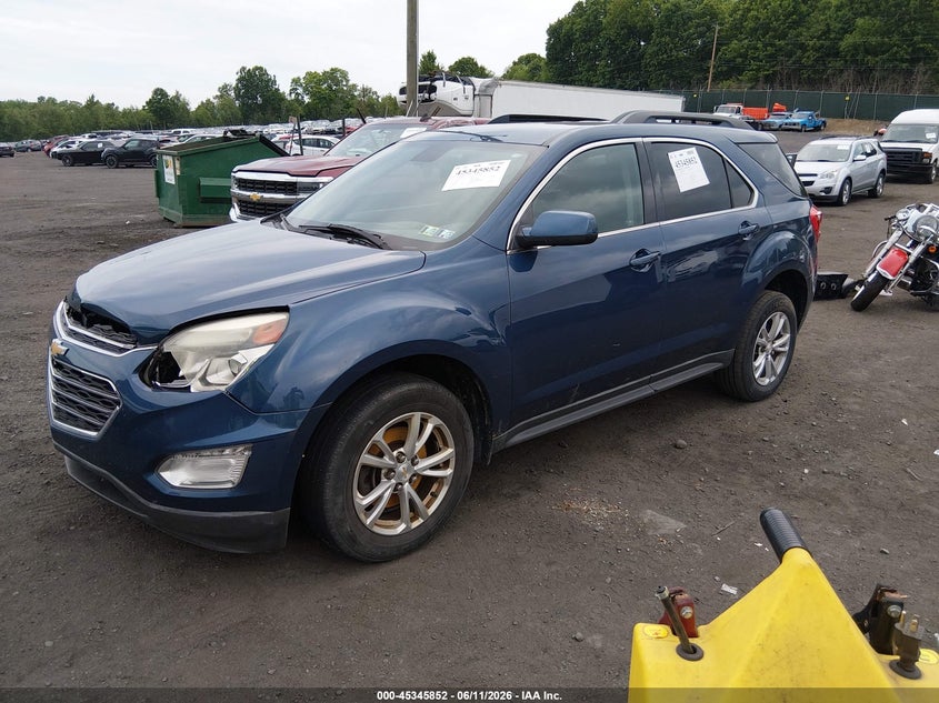 2016 Chevrolet Equinox Lt 2GNFLFEK2G6259631 photo 1