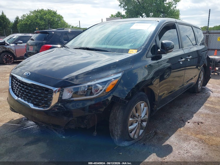 2021 KIA SEDONA auction photo 2