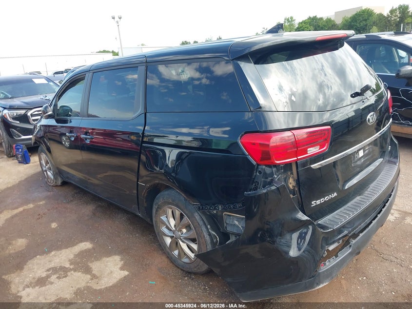 2021 KIA SEDONA auction photo 3