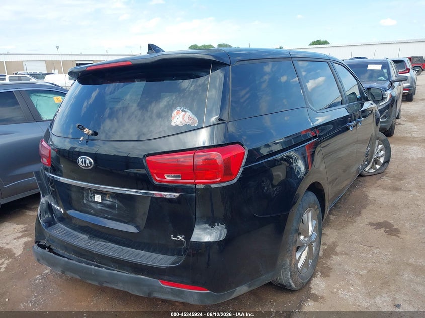 2021 KIA SEDONA auction photo 4
