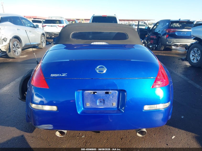 2006 Nissan 350Z Touring VIN: JN1AZ36A46M450718 Lot: 45345933