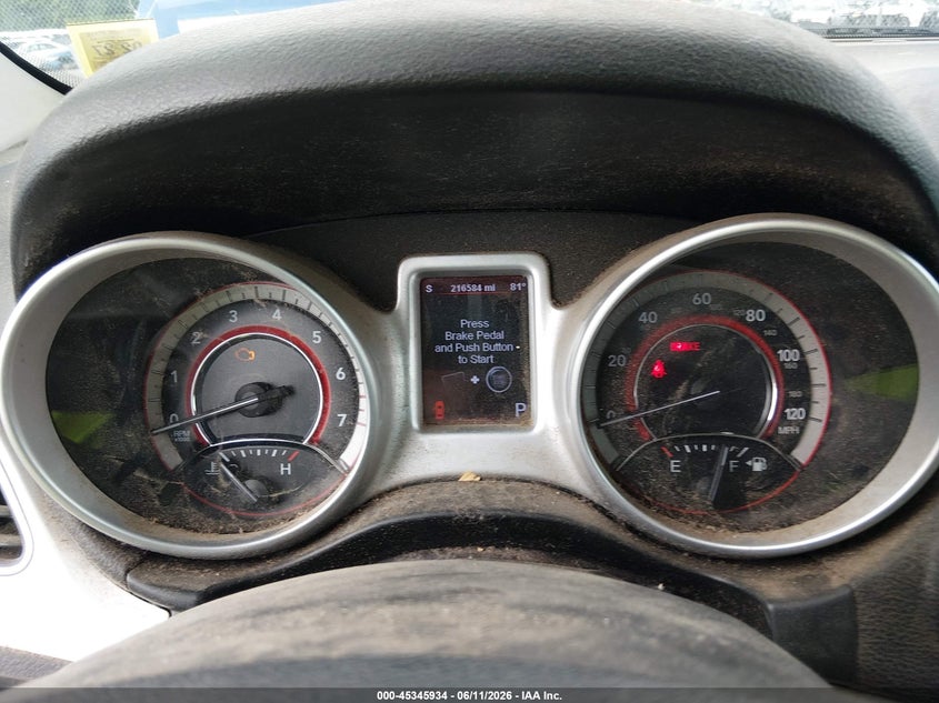 2012 DODGE JOURNEY SPORT UTILITY VEHICLE 3.6L V-6 DOHC, VVT, 283HP