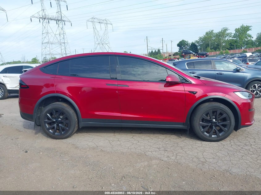 2023 Tesla Model X Dual Motor All-Wheel Drive/Standard Range VIN: 7SAXCDE58PF419195 Lot: 45345953