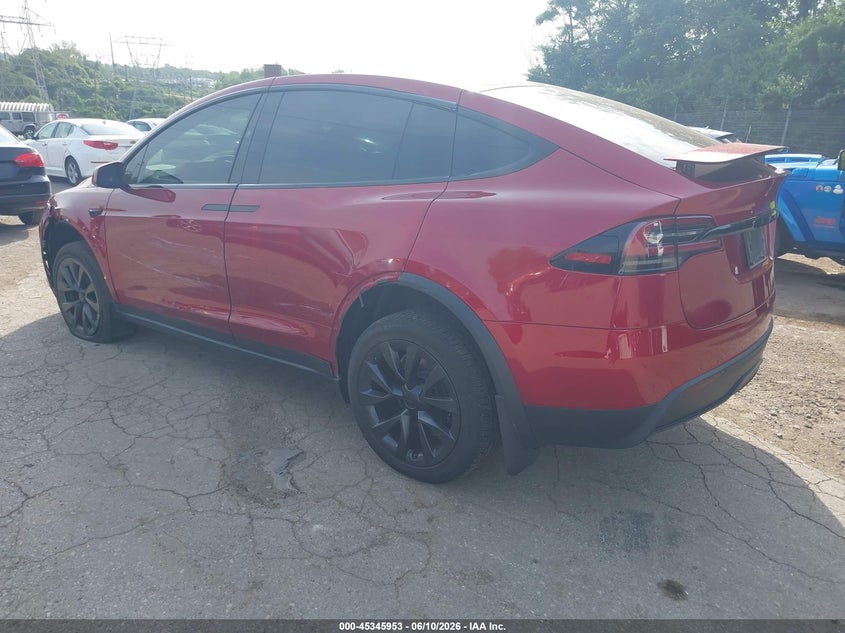 Vin: 7saxcde58pf419195, lot: 45843900, tesla model x dual motor all-wheel drive/standard range 20233
