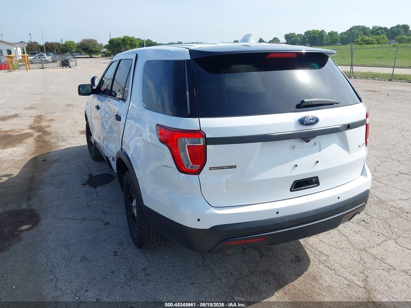 2017 FORD UTILITY POLICE INTERCEPTOR SPORT UTILITY VEHICLE 3.7L V-6 DOHC, VVT, 304HP