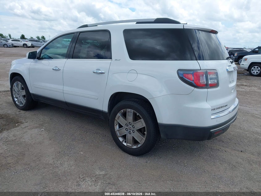 Vin: 1gkkrskd5hj306048, lot: 45843986, gmc acadia limited 20173