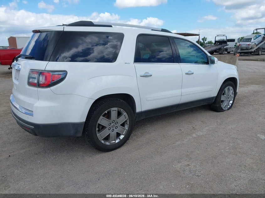 Vin: 1gkkrskd5hj306048, lot: 45843986, gmc acadia limited 20174