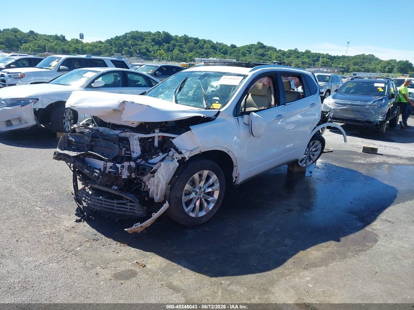Vin: lrbfx2sa5jd051719, lot: 45843990, buick envision essence 20182