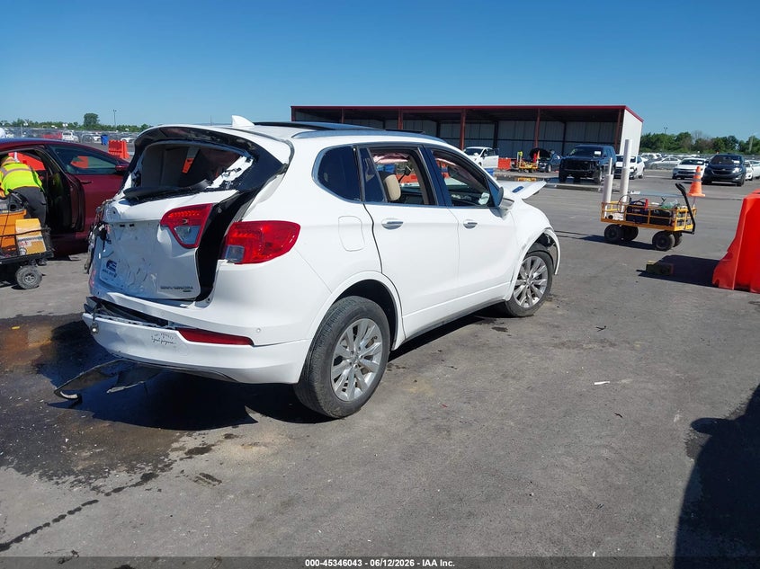 Vin: lrbfx2sa5jd051719, lot: 45843990, buick envision essence 20184