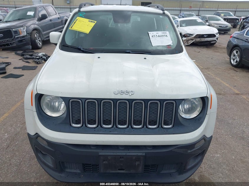 2016 Jeep Renegade Latitude VIN: ZACCJBBTXGPD12229 Lot: 45346058