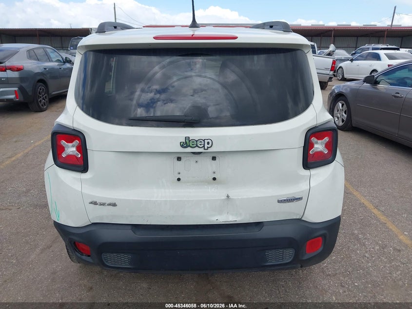 2016 Jeep Renegade Latitude VIN: ZACCJBBTXGPD12229 Lot: 45346058
