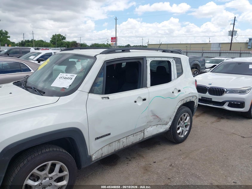 2016 Jeep Renegade Latitude VIN: ZACCJBBTXGPD12229 Lot: 45346058