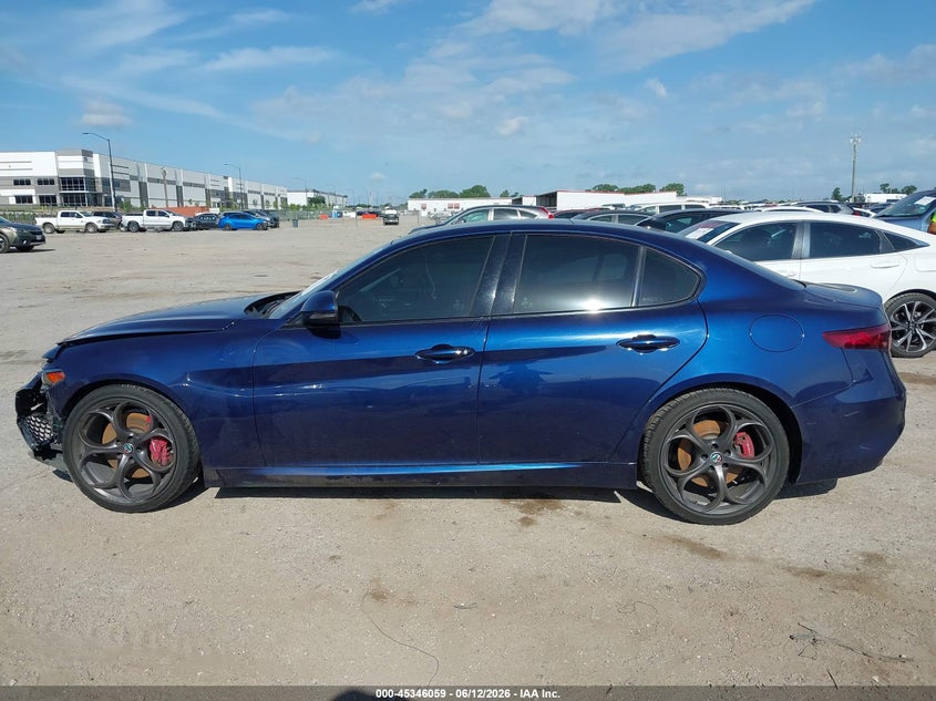 2018 Alfa Romeo Giulia Ti Sport VIN: ZARFAECN8J7577448 Lot: 45346059