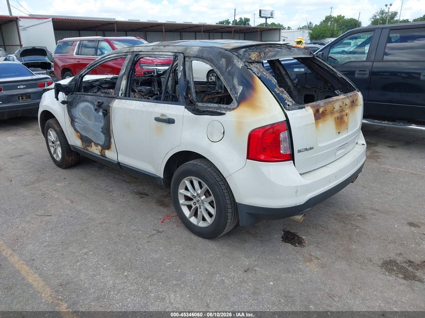 Vin: 2fmdk3gc0dbb36934, lot: 45844007, ford edge se 20133