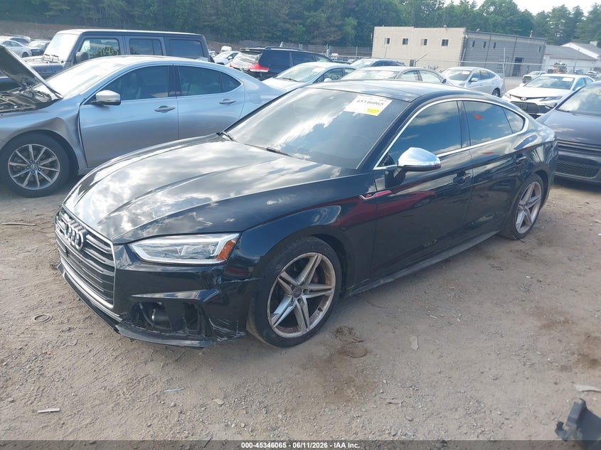Vin: waua4cf51ka065219, lot: 45844012, audi s5 3.0t premium 20192