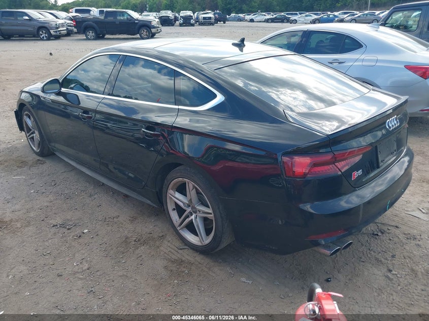 Vin: waua4cf51ka065219, lot: 45844012, audi s5 3.0t premium 20193