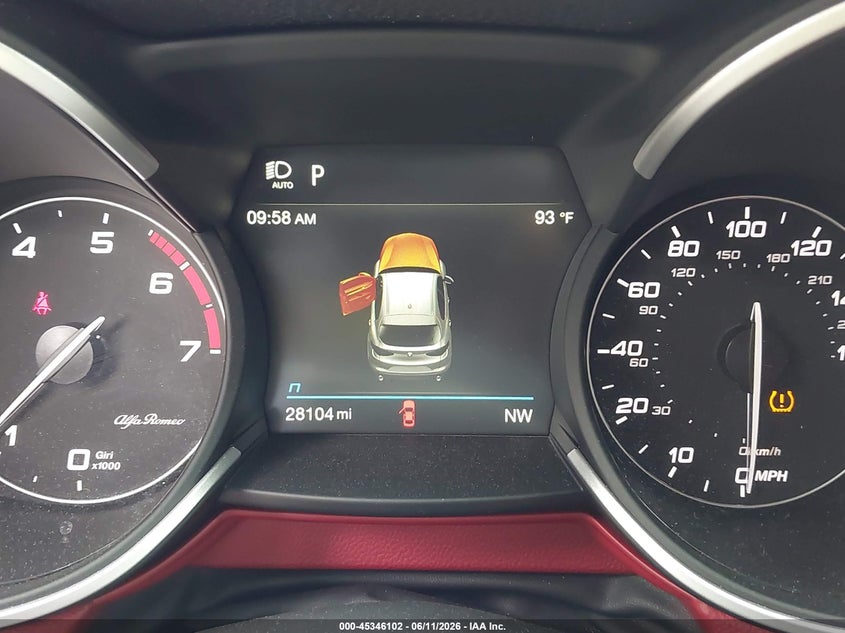 2020 Alfa Romeo Stelvio Sport Rwd VIN: ZASPAJANXL7C86213 Lot: 45346102