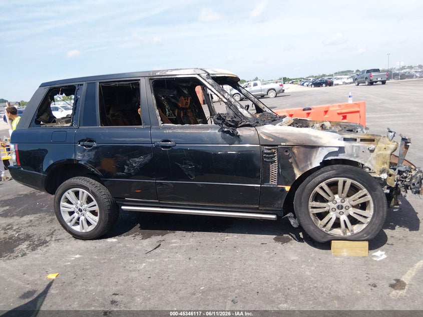 2012 Land Rover Range Rover Hse VIN: SALMF1D43CA371079 Lot: 45346117