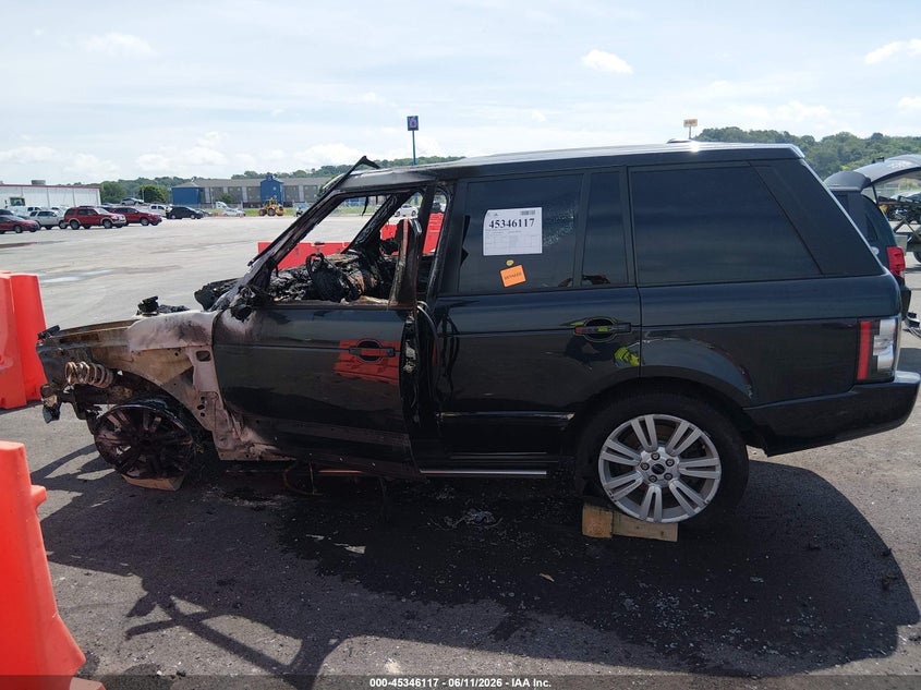 2012 Land Rover Range Rover Hse VIN: SALMF1D43CA371079 Lot: 45346117