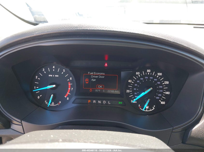 2020 FORD FUSION SEDAN 2.5L I-4 DOHC, VVT, 175HP