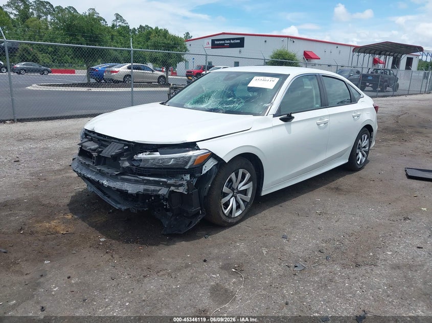 2026 Honda Civic Lx 2HGFE2F25TH574899 photo 1