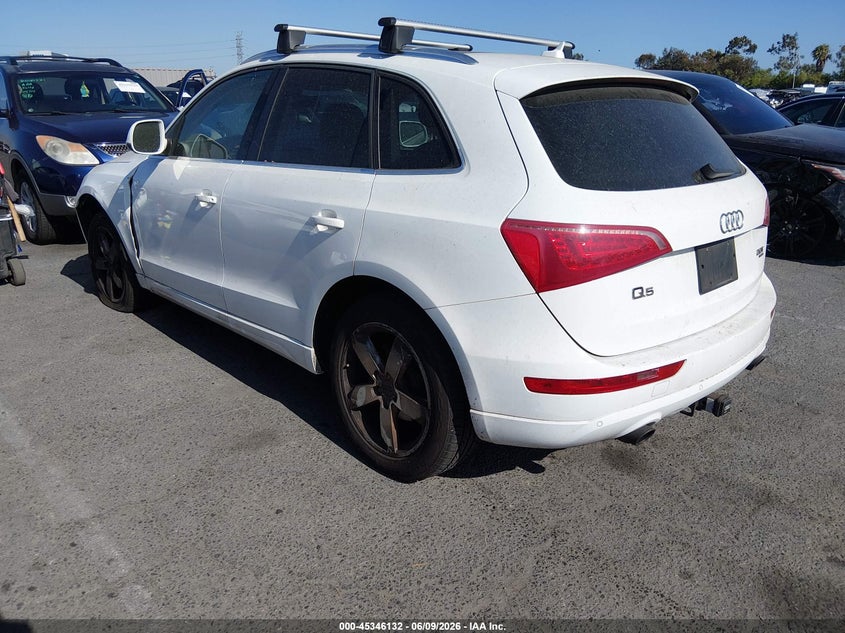 Vin: wa1lfafp6ba090560, lot: 45844079, audi q5 2.0t premium 20113