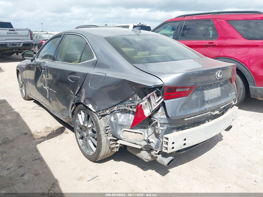 Vin: jthbf1d22f5064396, lot: 45844150, lexus is 250 20153