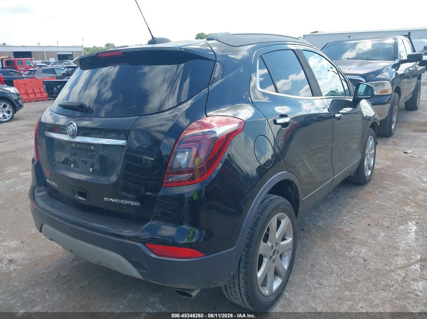 Vin: kl4cjbsb0hb053358, lot: 45844207, buick encore preferred ii 20174