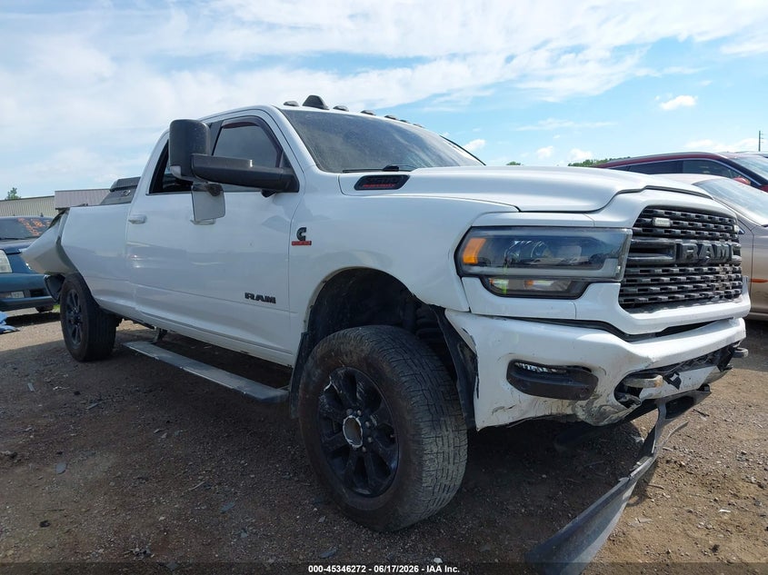 2022 Ram 2500 Big Horn 4X4 8' Box VIN: 3C6UR5JLXNG114997 Lot: 45346272
