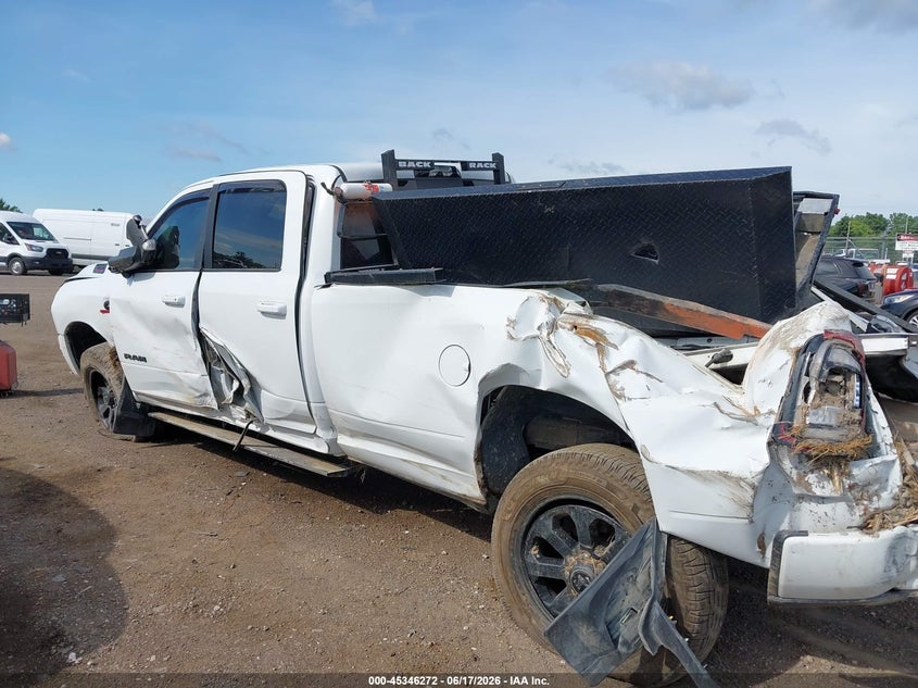 2022 Ram 2500 Big Horn 4X4 8' Box VIN: 3C6UR5JLXNG114997 Lot: 45346272