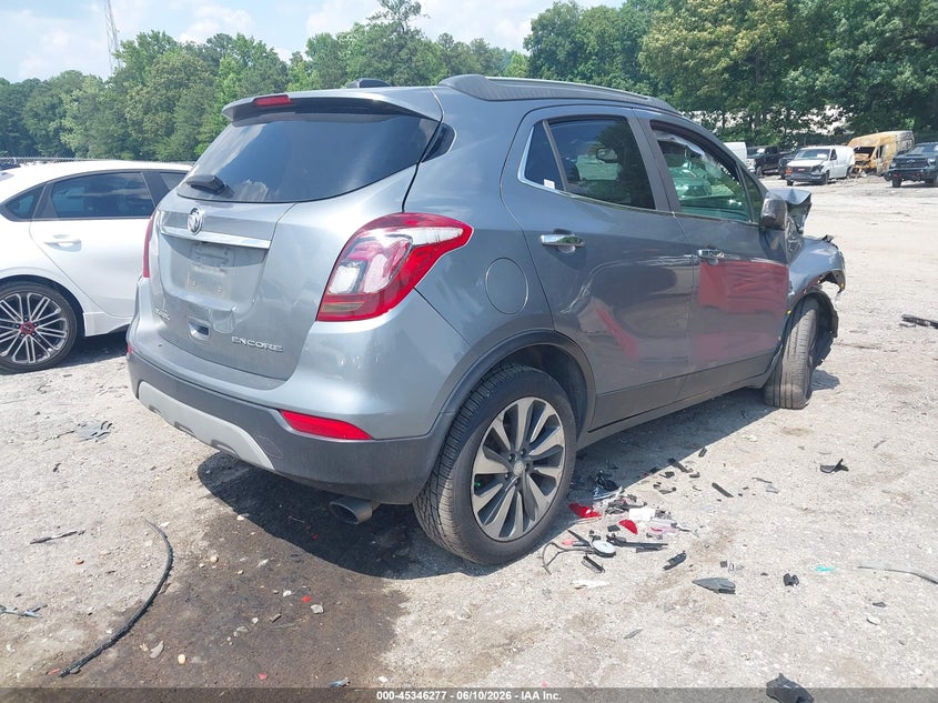 Vin: kl4cjcsm1kb772228, lot: 45844224, buick encore fwd essence 20194