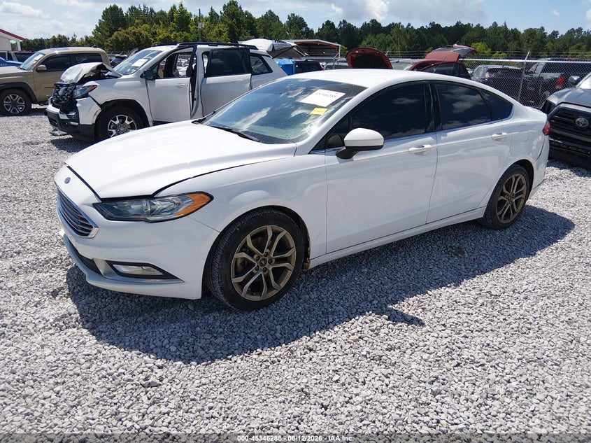 2017 Ford Fusion S 3FA6P0G76HR244357 photo 1