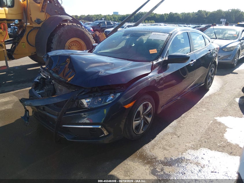 VIN 2HGFC2F63KH600830 2019 HONDA CIVIC LX