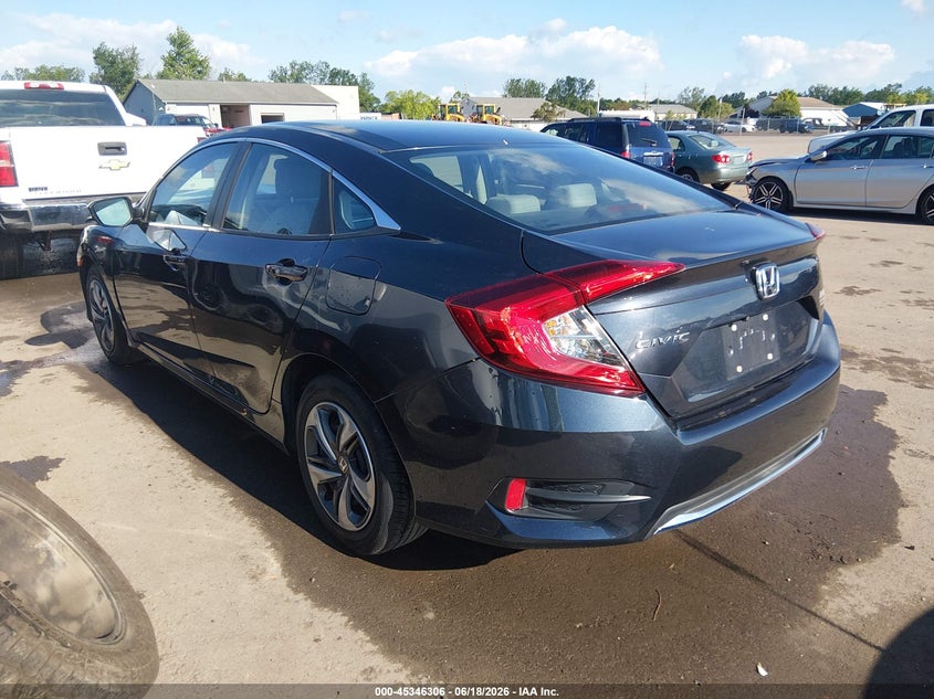 VIN 2HGFC2F63KH600830 2019 HONDA CIVIC LX