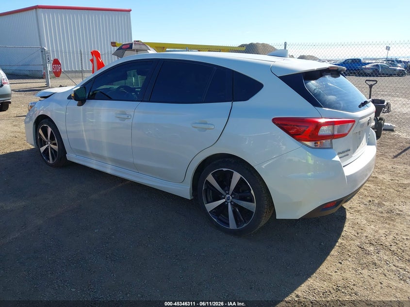 Vin: 4s3gtam61h3744078, lot: 45844258, subaru impreza 2.0i sport 20173