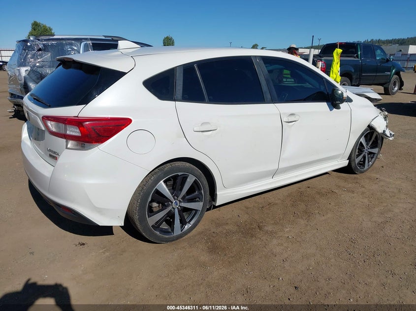 Vin: 4s3gtam61h3744078, lot: 45844258, subaru impreza 2.0i sport 20174
