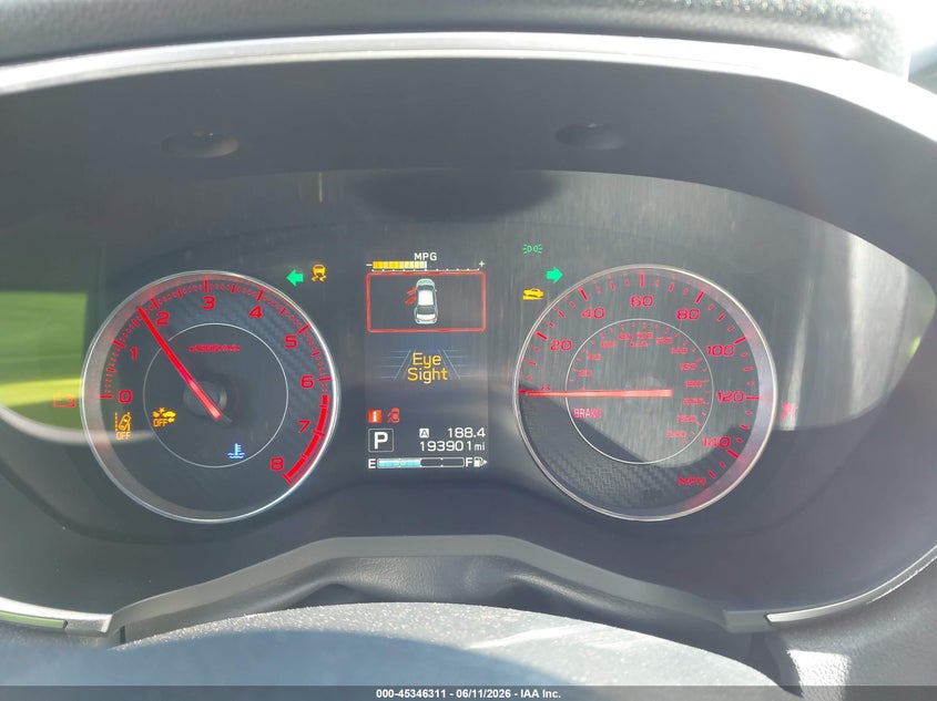 2017 SUBARU IMPREZA HATCHBACK 2.0L H-4 DI, DOHC, VVT, 152HP
