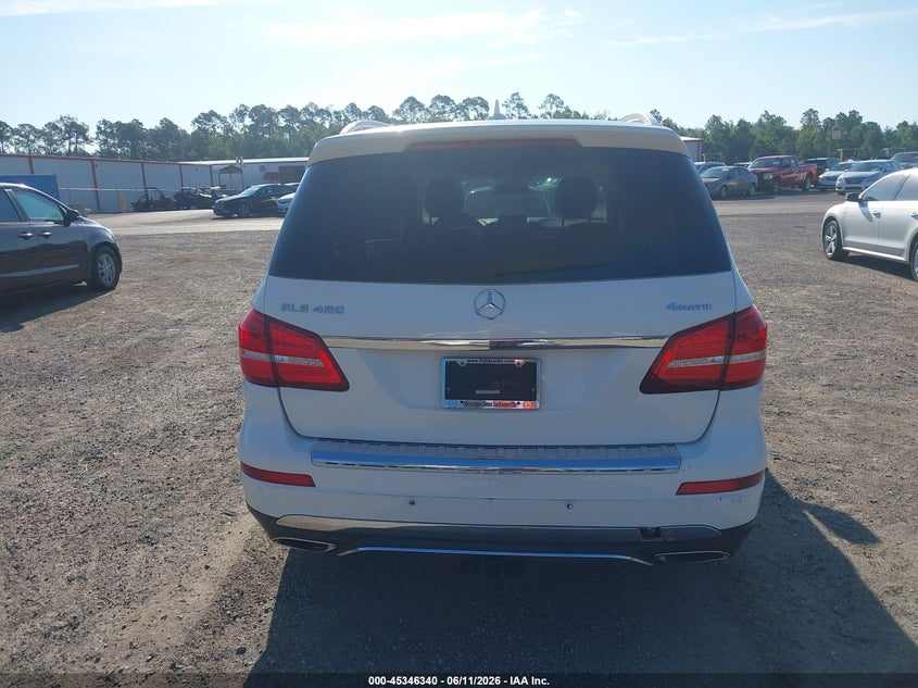 2018 Mercedes-Benz Gls 450 4Matic VIN: 4JGDF6EE8JB092760 Lot: 45346340